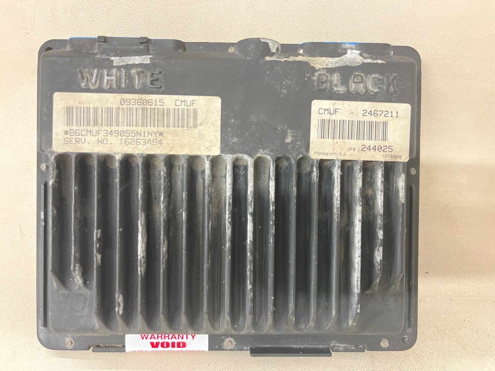 1999 GMC Yukon Electronic Control Module ECM OEM 16263494 5.7L 4L60E