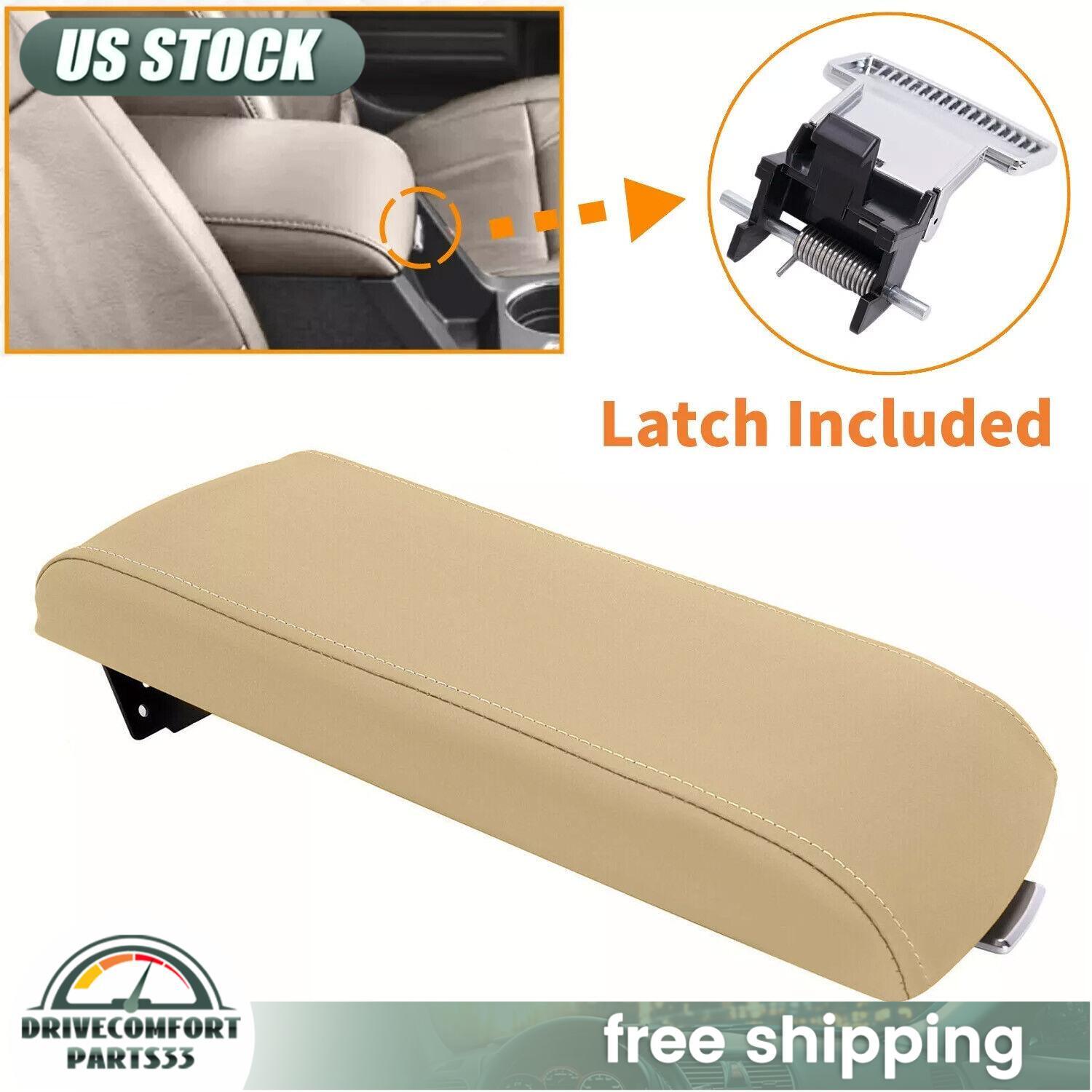For 2013-19 Ford Flex Armrest Center Console Lid Cover #FA8Z-7406024-AB Beige