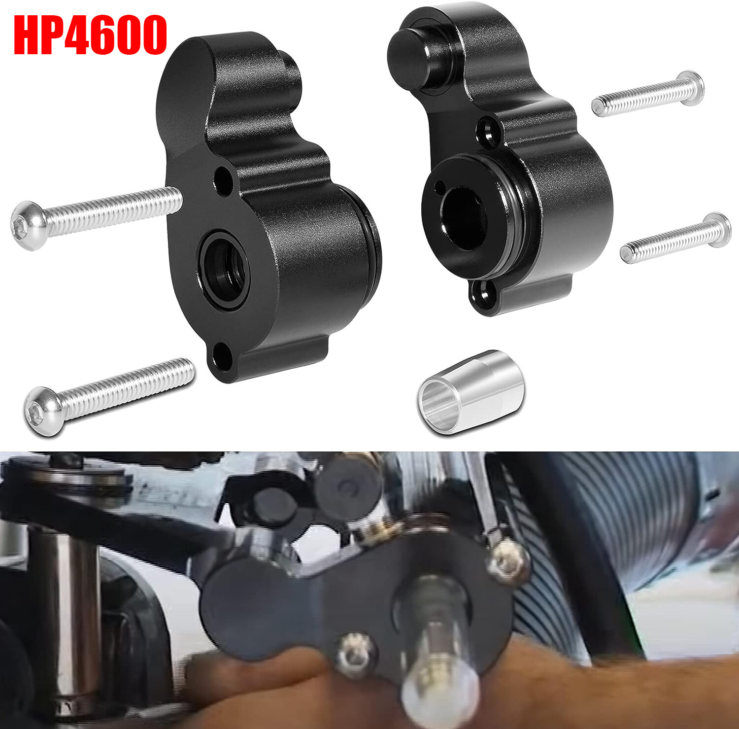 For Baystar HC4645H HC4648H HC4658H Teleflex Marine-HP4600 Cylinder Gland Kit