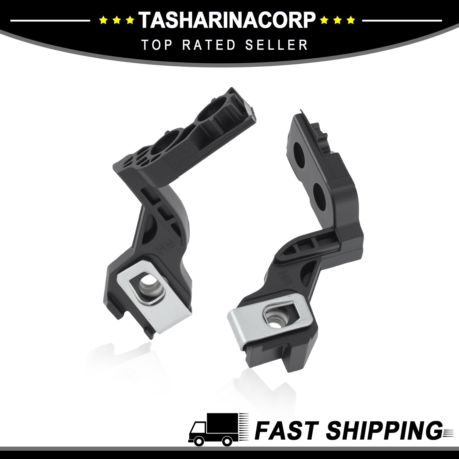 Headlight Mounting Brackets for Ford Fusion 17-20 HS7Z13A005B HS7Z13A004B