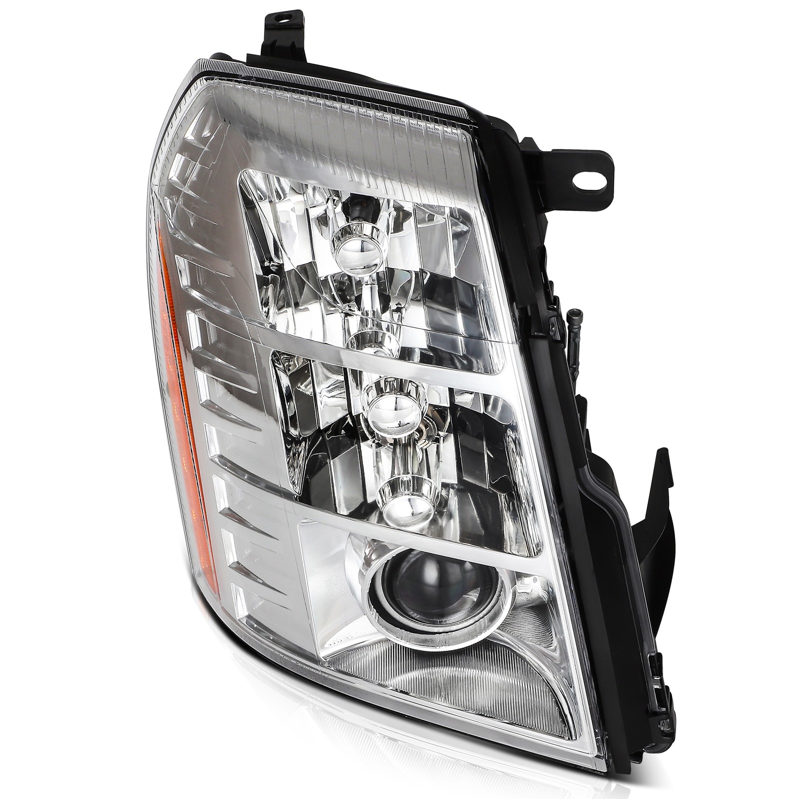 HID Projector Headlights W/ Ballast & HID Bulbs For 2007-2014 Cadillac Escalade