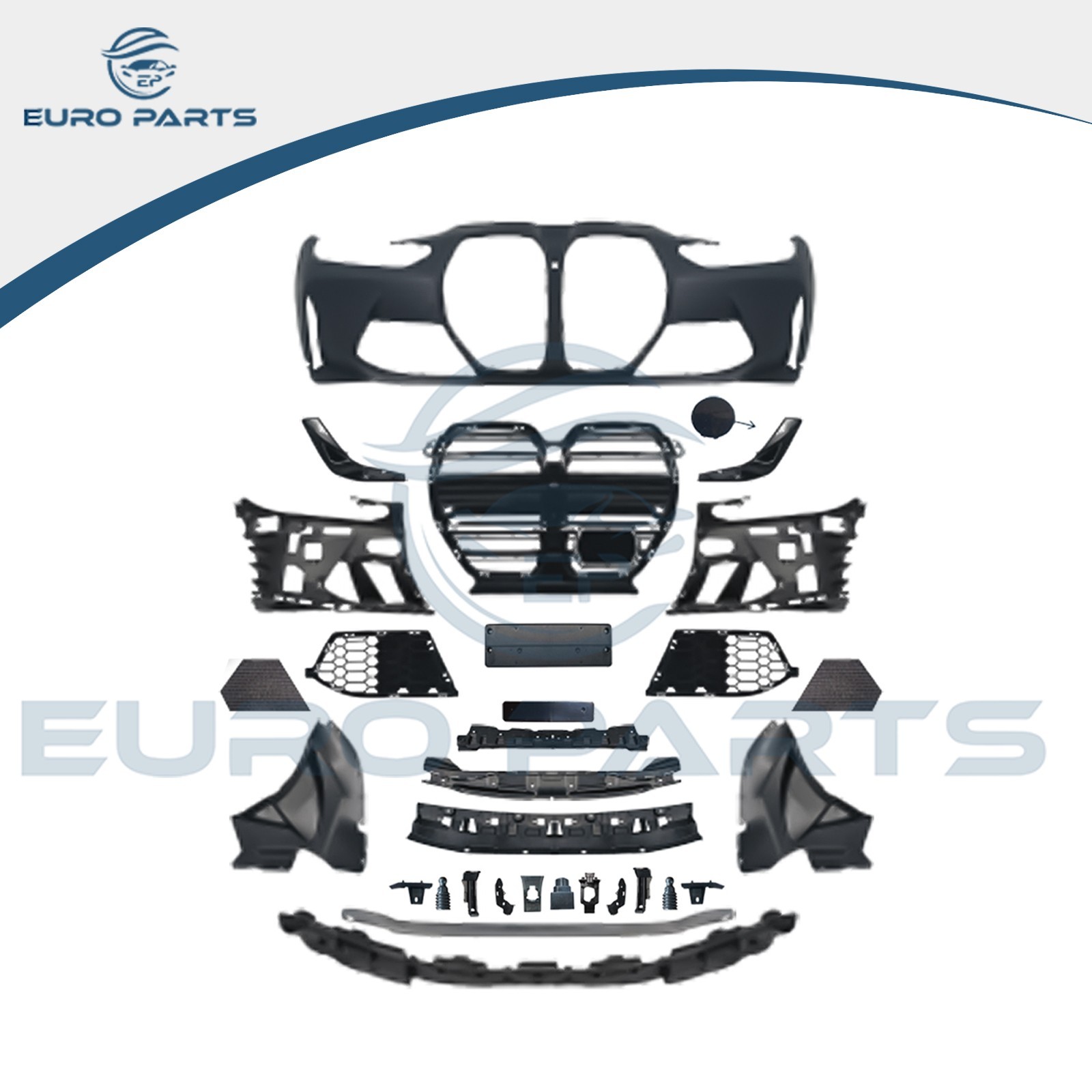 Complete Front Bumper factory replacement Kit for BMW G80 M3 G82 M4 2021+