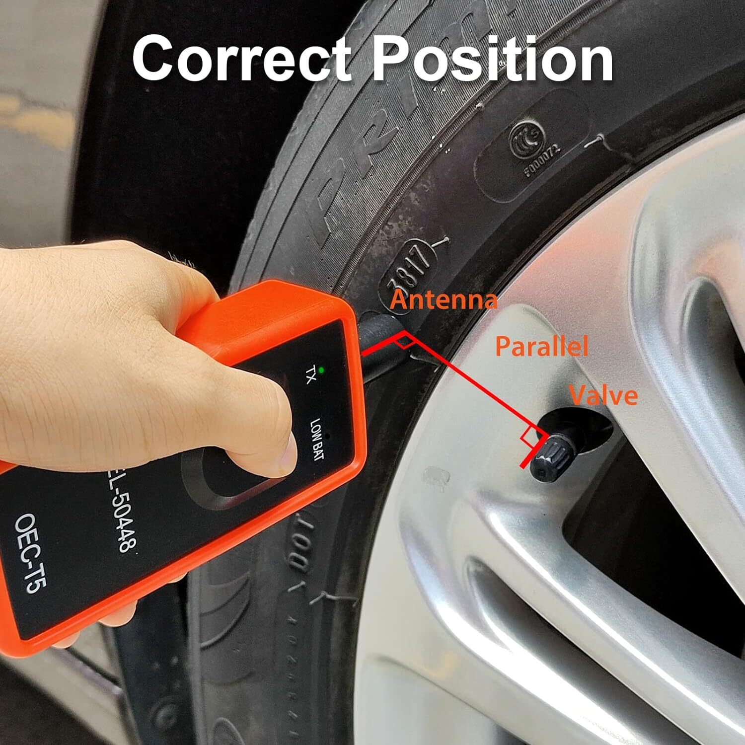 EL50448 TPMS Relearn Tire Sensor Pressure Monitor System Programming Activation