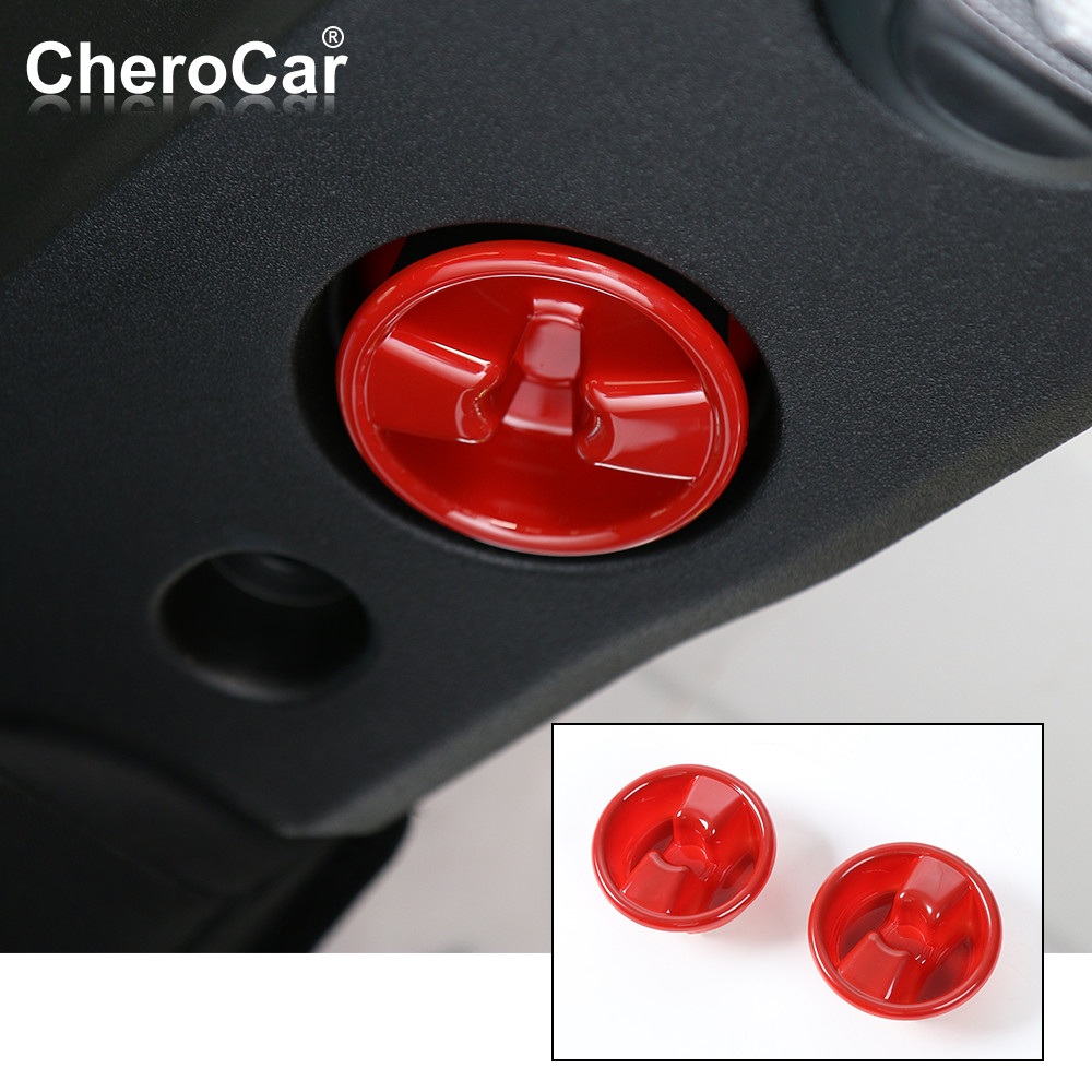 Hardtop Top Hard Panel Mounting Screw Knob Decor Cover for 07+ Jeep Wrangler JK