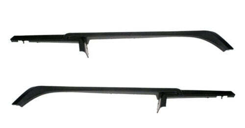 1987-1993 Mustang Convertible Black Top Quarter Corner Boot Moldings Pair LH RH