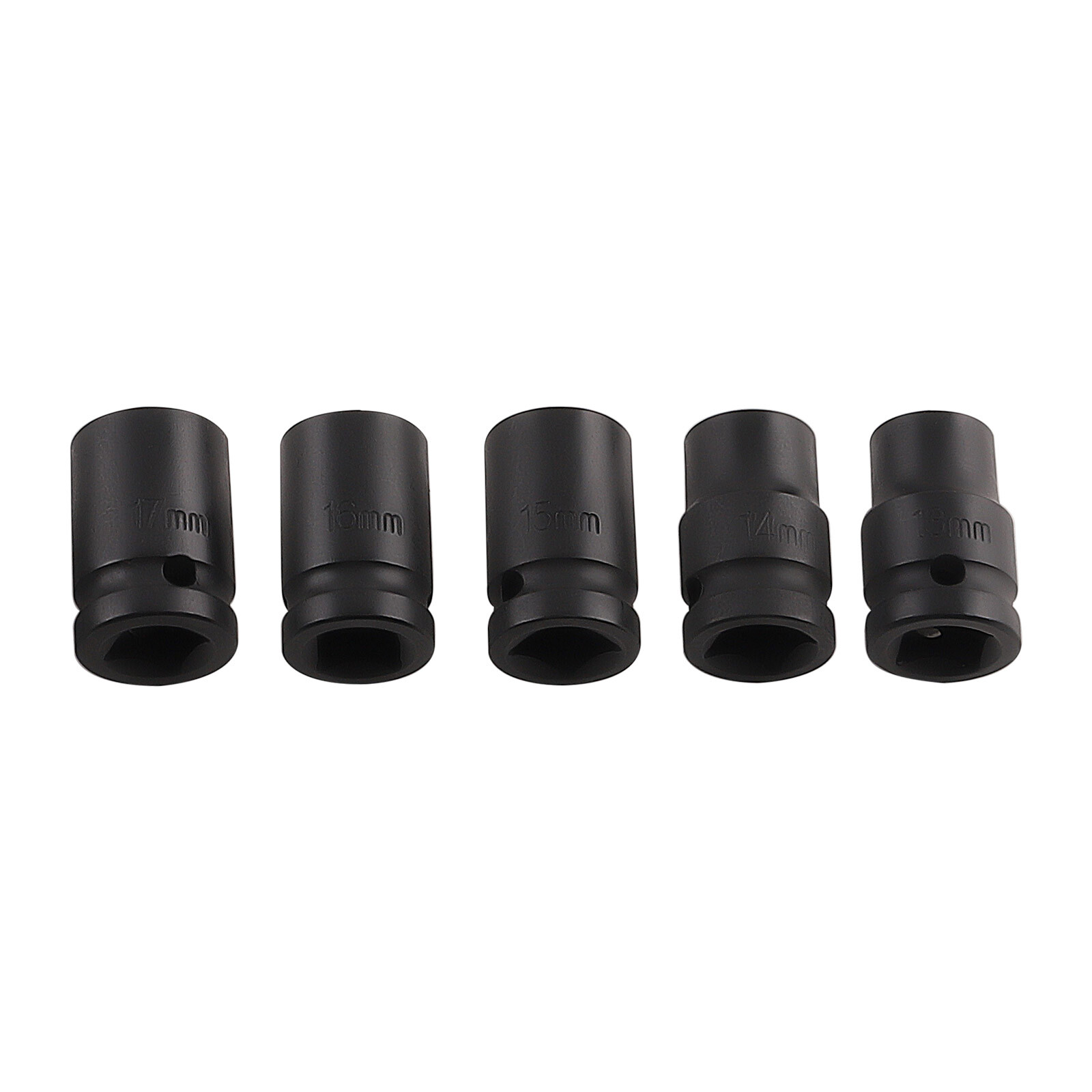 35PCS 1/2″ Deep Impact Socket Set Drive 6 Point Metric Garage Tool 8 – 32mm