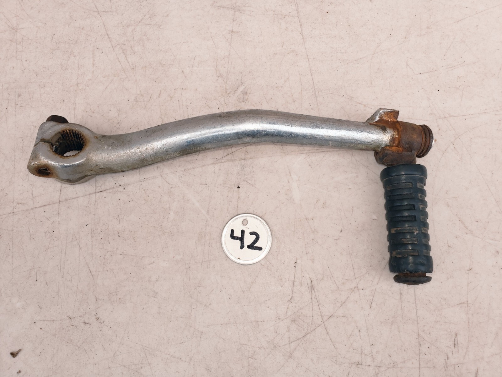 1976 YAMAHA DT250 DT400 KICK START STARTER KICKSTART LEVER PEDAL 498-15611-01-93