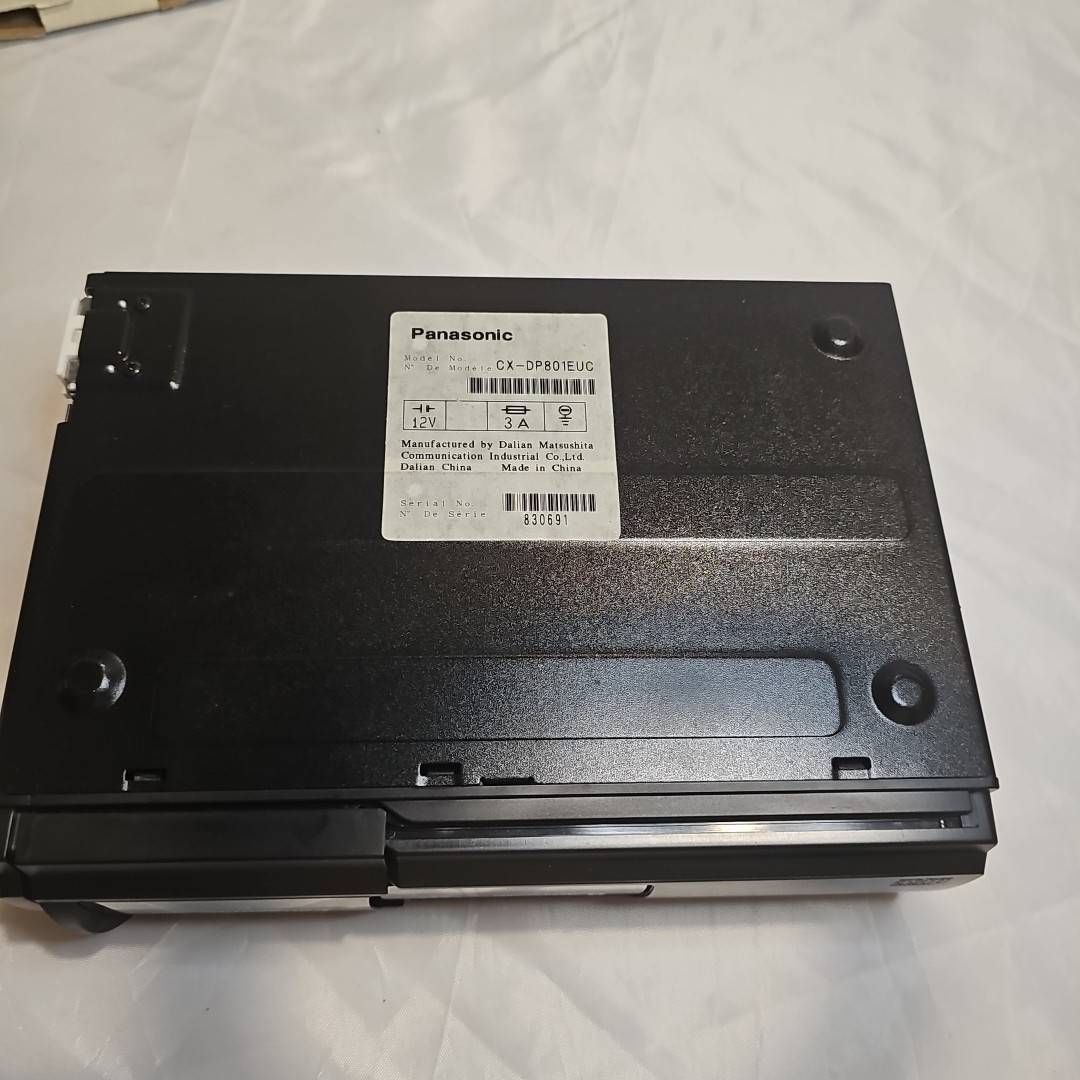 Panasonic CX-DP801EUC Car Audio 8-Disc CD Changer Original Box New