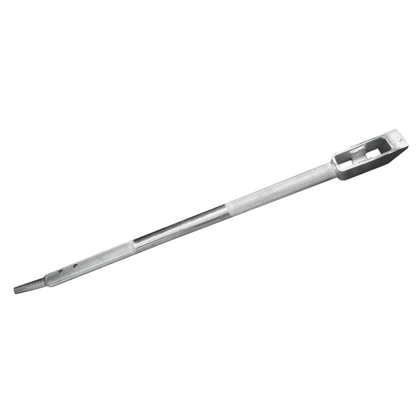 1 Pack Chrome 35″ Combination Winch Bar for Flatbed Trailer Tie Down Strap