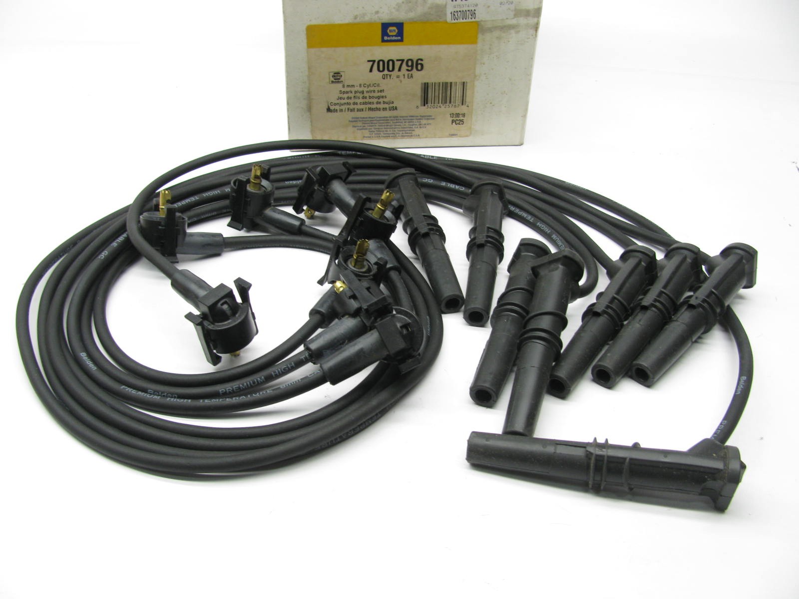Napa 700796 Premium 8mm Ignition Spark Plug Wire Set – 1994-1995 Ford 4.6L V8