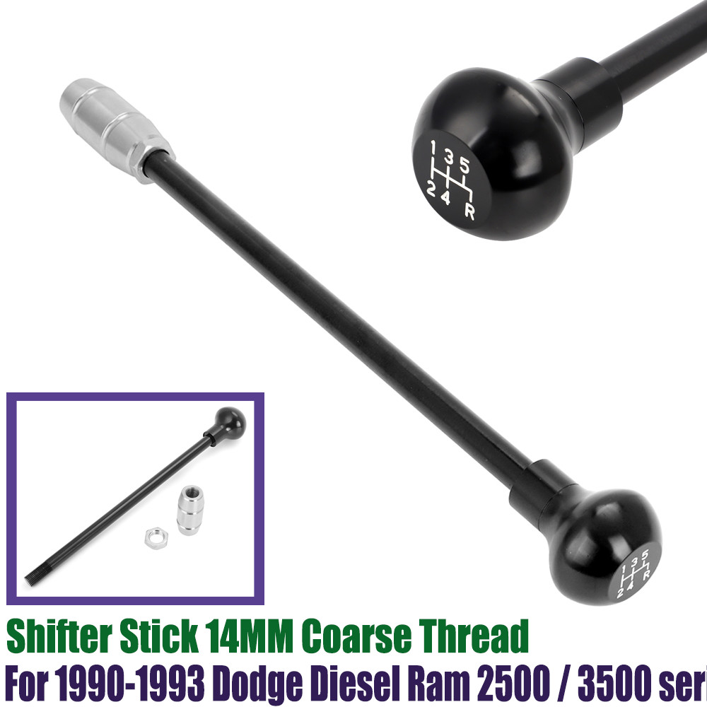 For Dodge NV4500 G360 Ram 2500/3500 Shifter Stick 14MM Coarse Thread, NV4500-28E