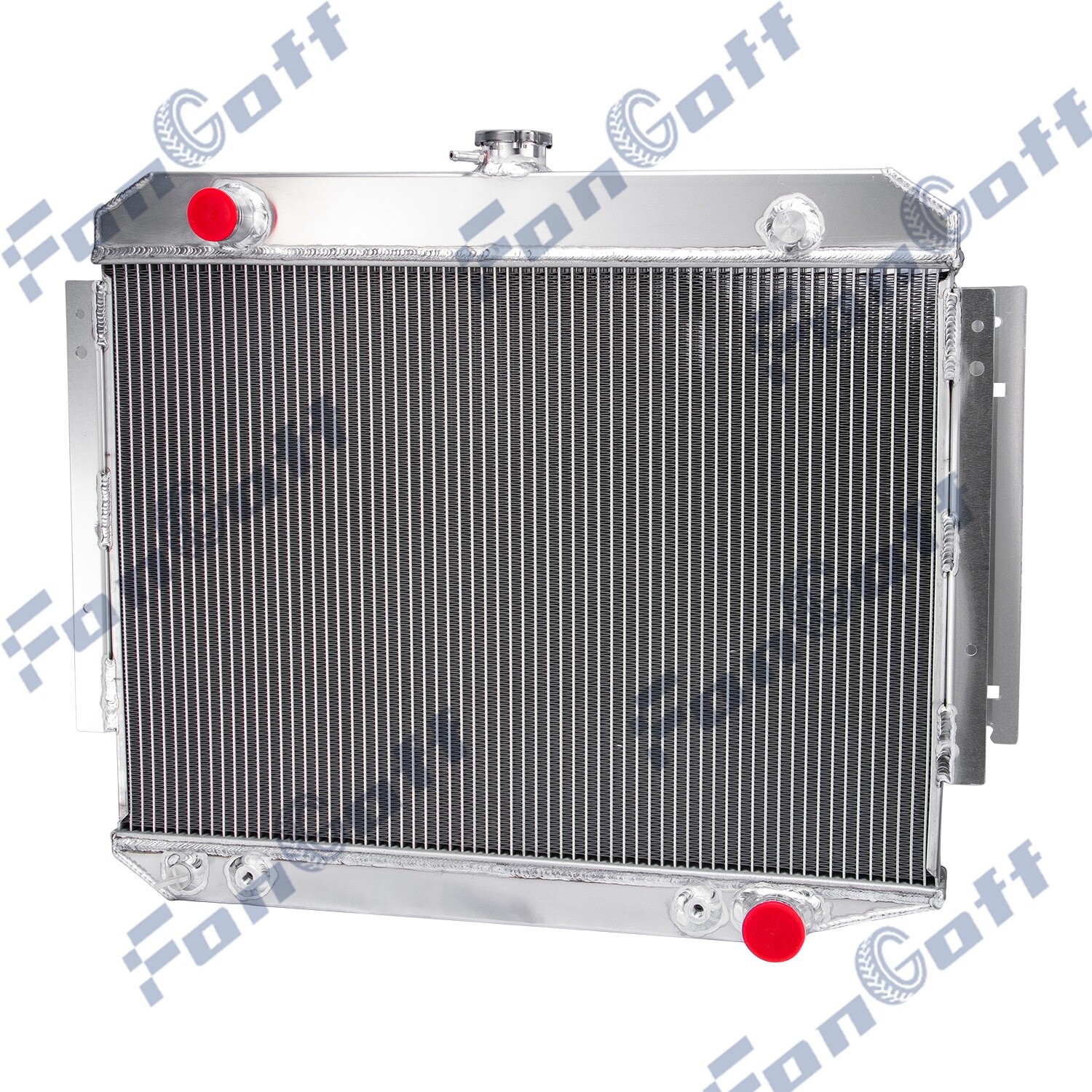 New 3 Rows Radiator For 1971-1979 75 Dodge D100 D150 D200 W100 W200 V8 5.2L/5.9L