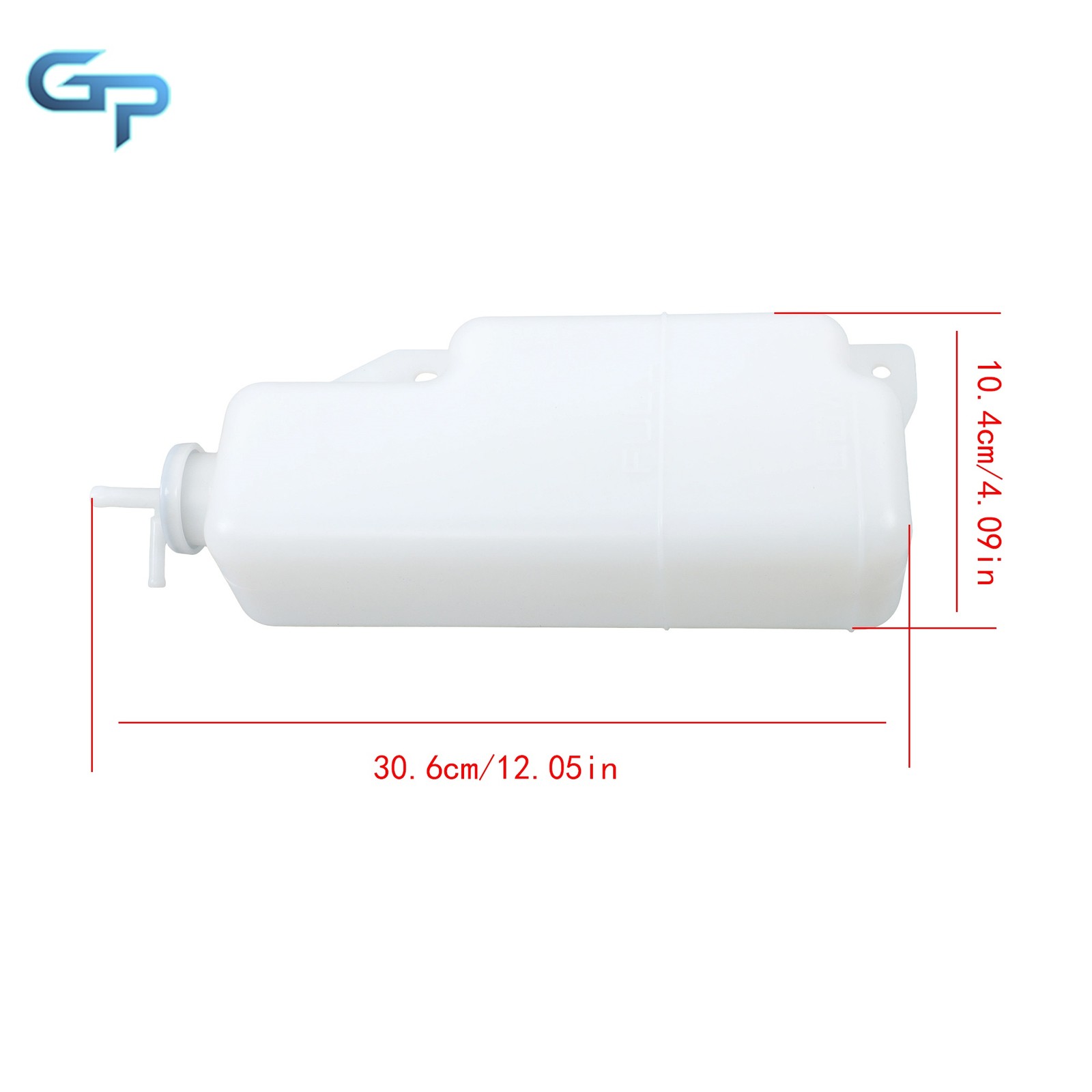 Overflow Tank Bottle Radiator Reserve For Kubota TC420-88600 L3200DT L3200F