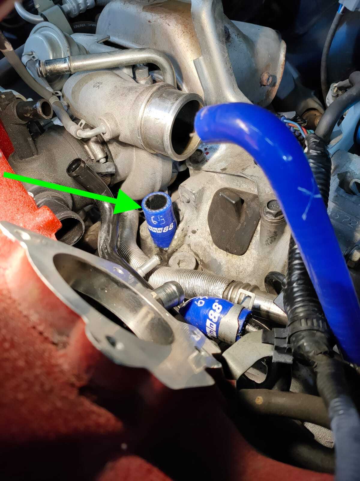 Silicone Heater / Ancillary PCV HOSE Full Kit for Subaru Impreza WRX STi GRB GVB