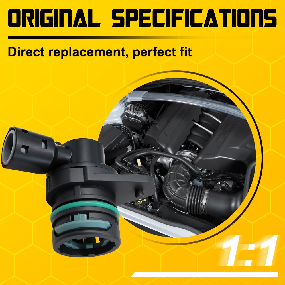 Complete Crankcase Ventilation Kit For 13-21 Camaro Malibu 16-20 Envision Regal