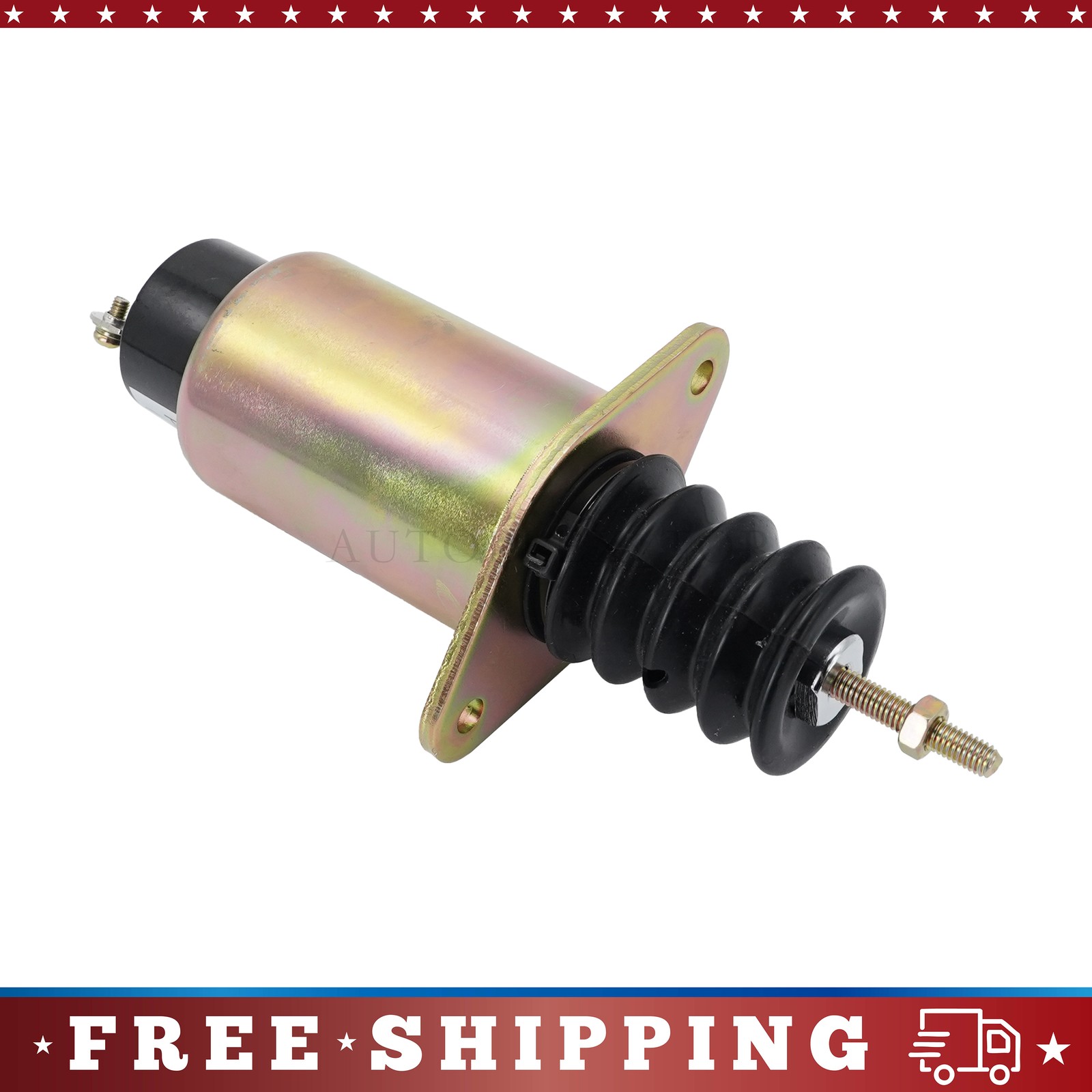 NEW 12S7U1B2A SA-4752-12 12V 3-Terminal Fuel Shutdown Solenoid Fit Woodward 2003