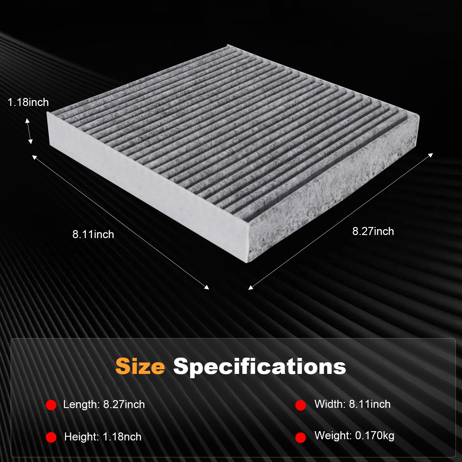 Cabin AC Fresh Air Filter Fit For Civic CRV CRZ Odyssey Insight Integra TLX RDX