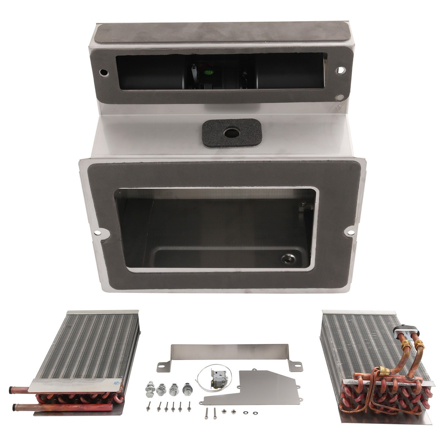 Stainless Steel AC Heater Assembly For W900 W900B T600 T800 Kenworth Series