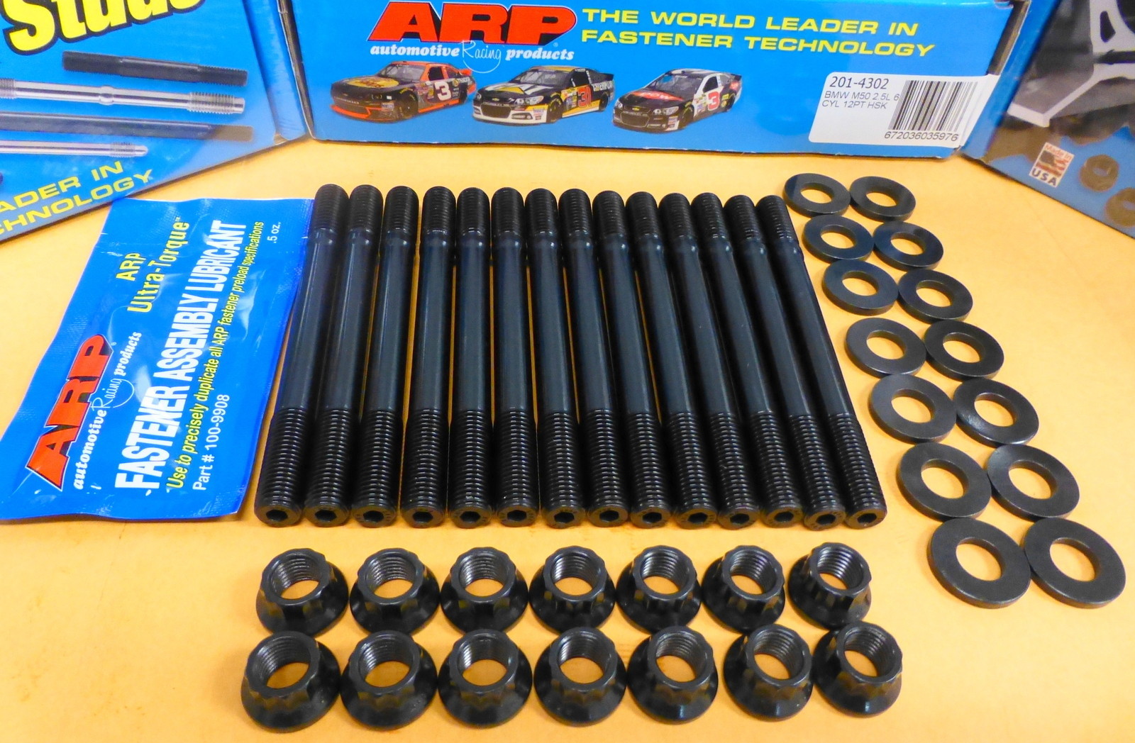 ARP 201-4302 BMW 323 325 328 M3 M50 S50 S52 E36 2.5L 3.0L 3.2L Head Stud Kit