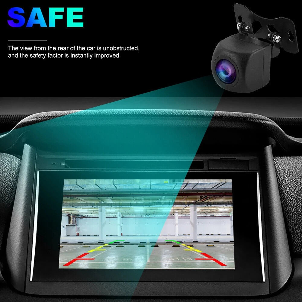 AHD/CVBS Car Backup Camera Waterproof Plate Rear View Night Vision Reverse 2025