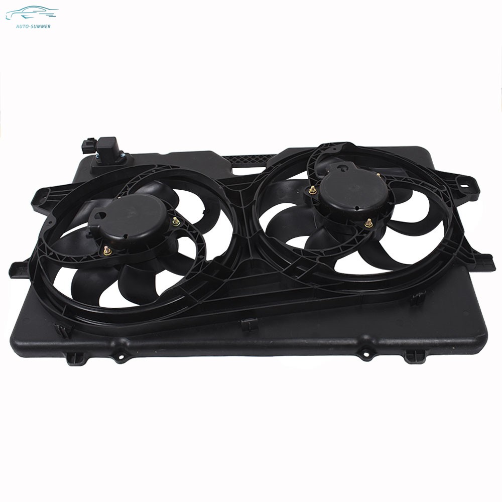 For Ford Escape 2008 09-2012 3.0L V6 Radiator 6621-395 AC Cooling Fan Assembly