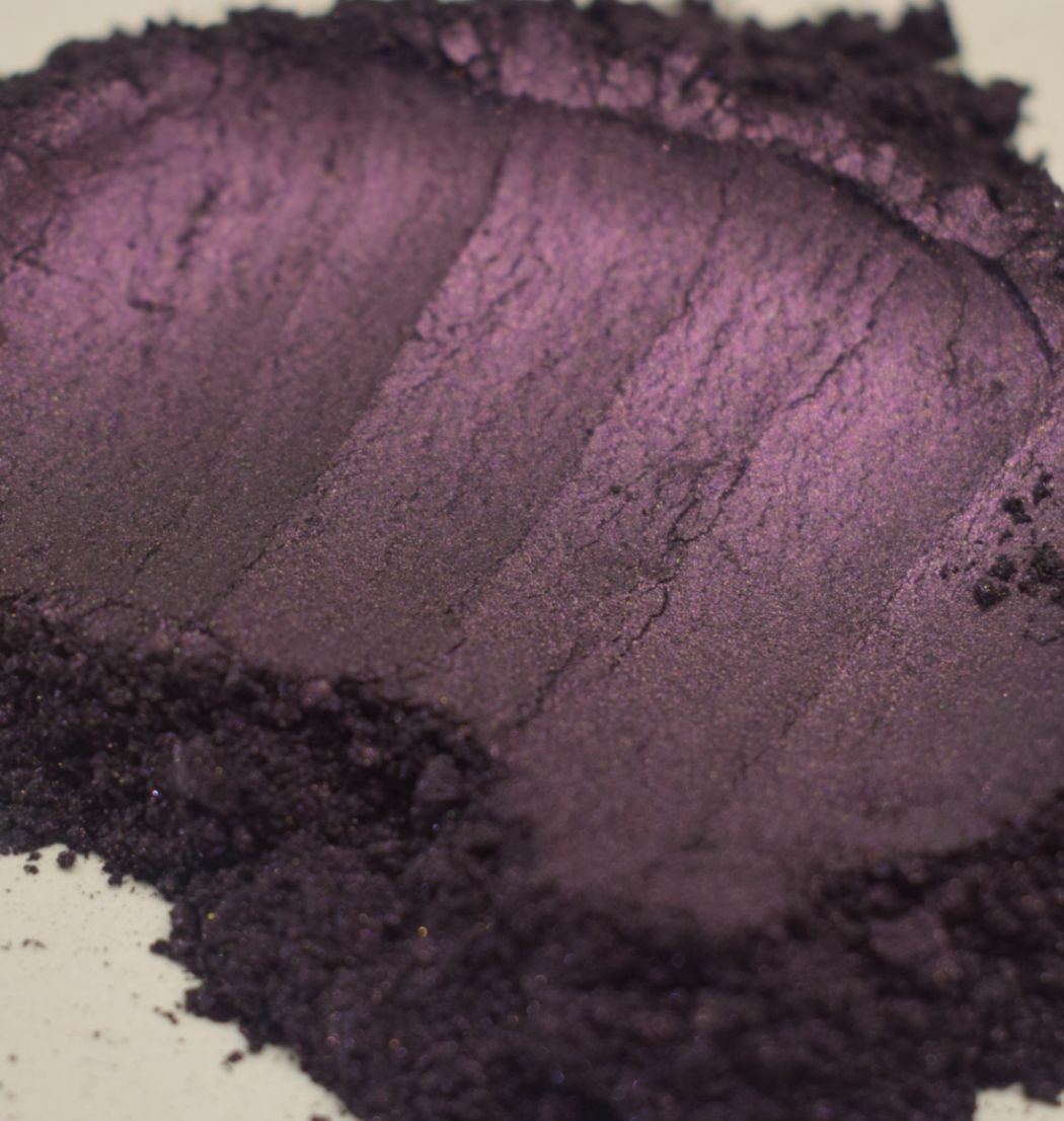 Fine Dark Velvet Purple Mica Pearl Pigment Automotive Paint Casting Airbrush