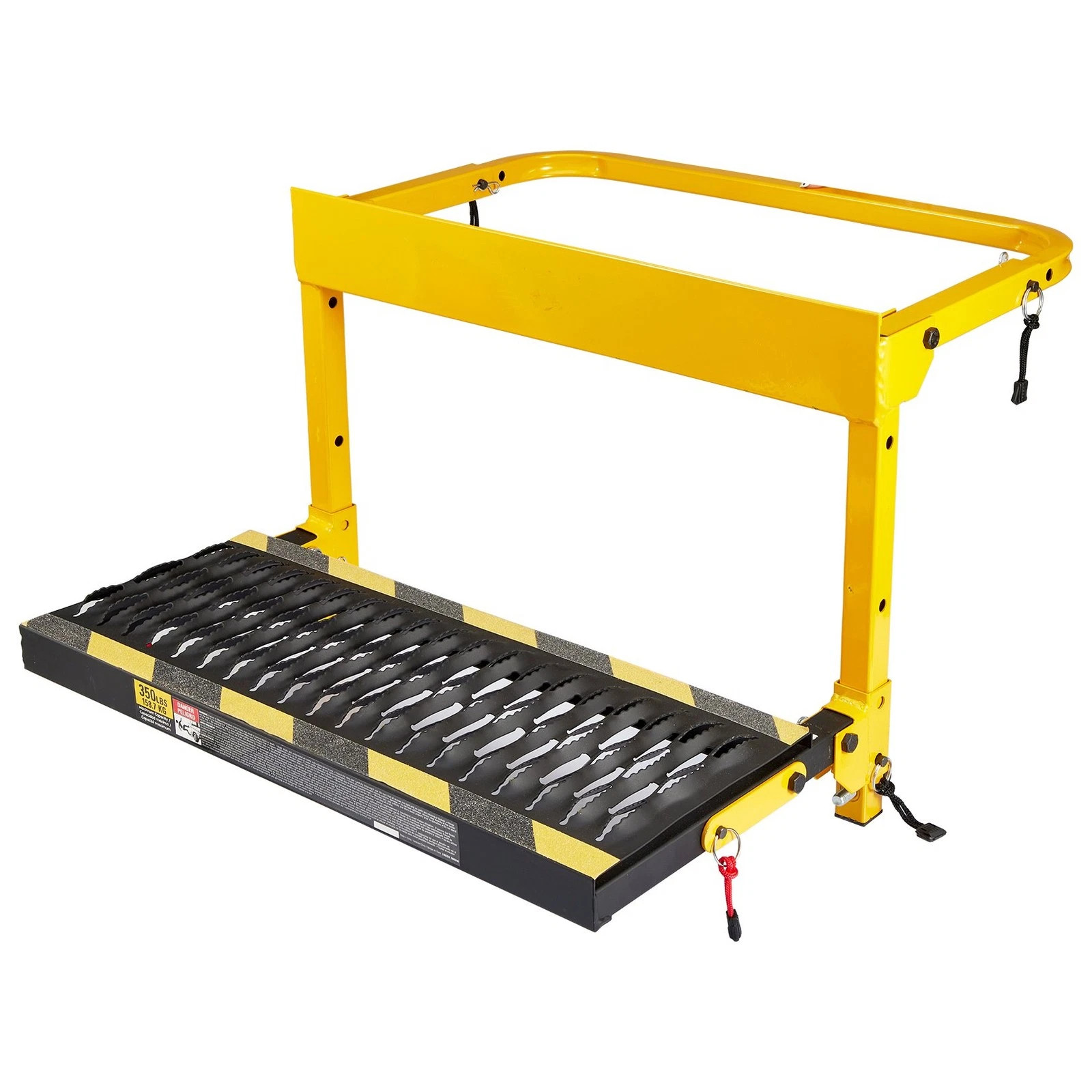 Universal For Truck Adjustable Folding Tire Step Heavy Duty Platform 350 Pounds