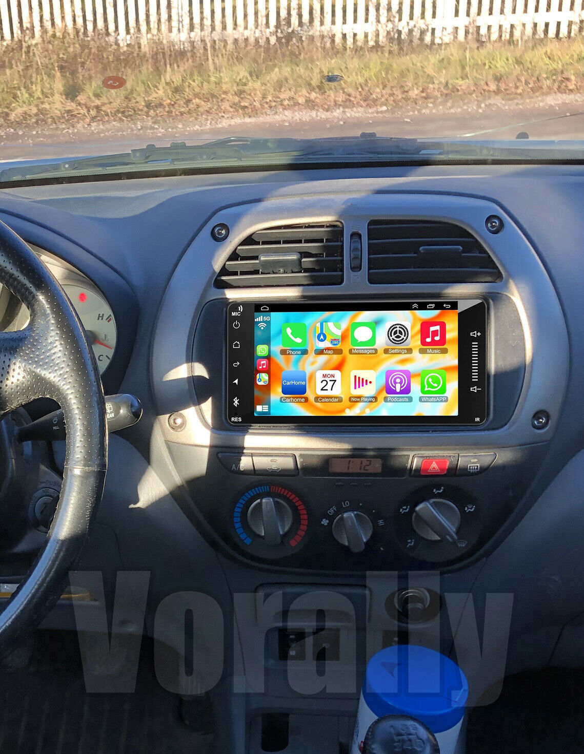 For Toyota RAV4 2001-2005 Android Apple CarPlay Car Radio Wifi GPS Stereo 4+64GB