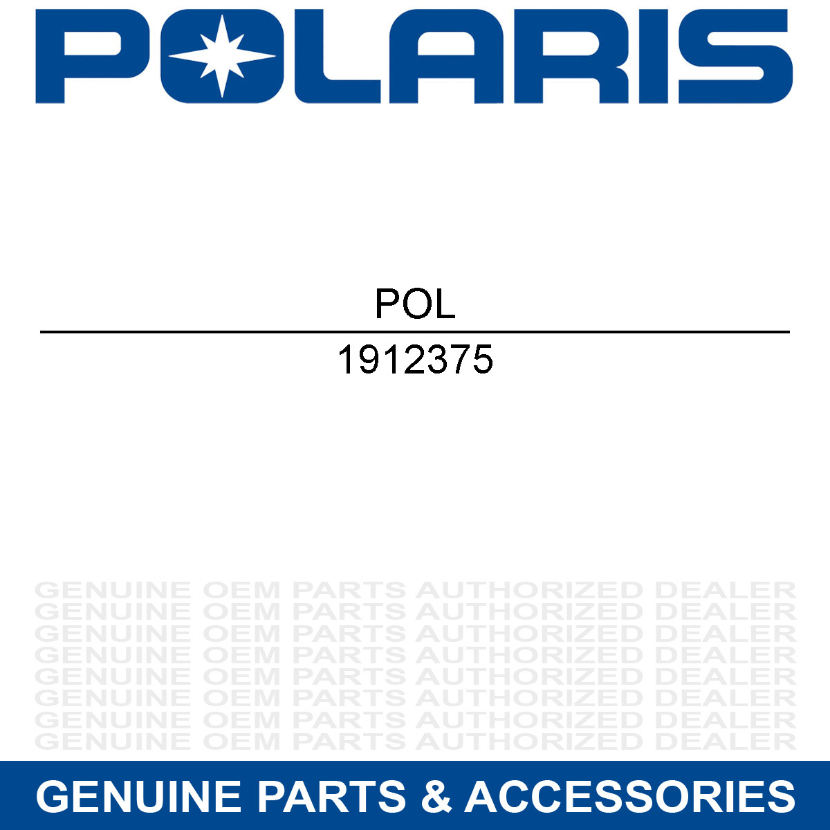 Polaris 1912375 ASM-BRK-CAL-R-DB1-3/16-GROOVED RZR Ranger 1000 900 800 570 XP