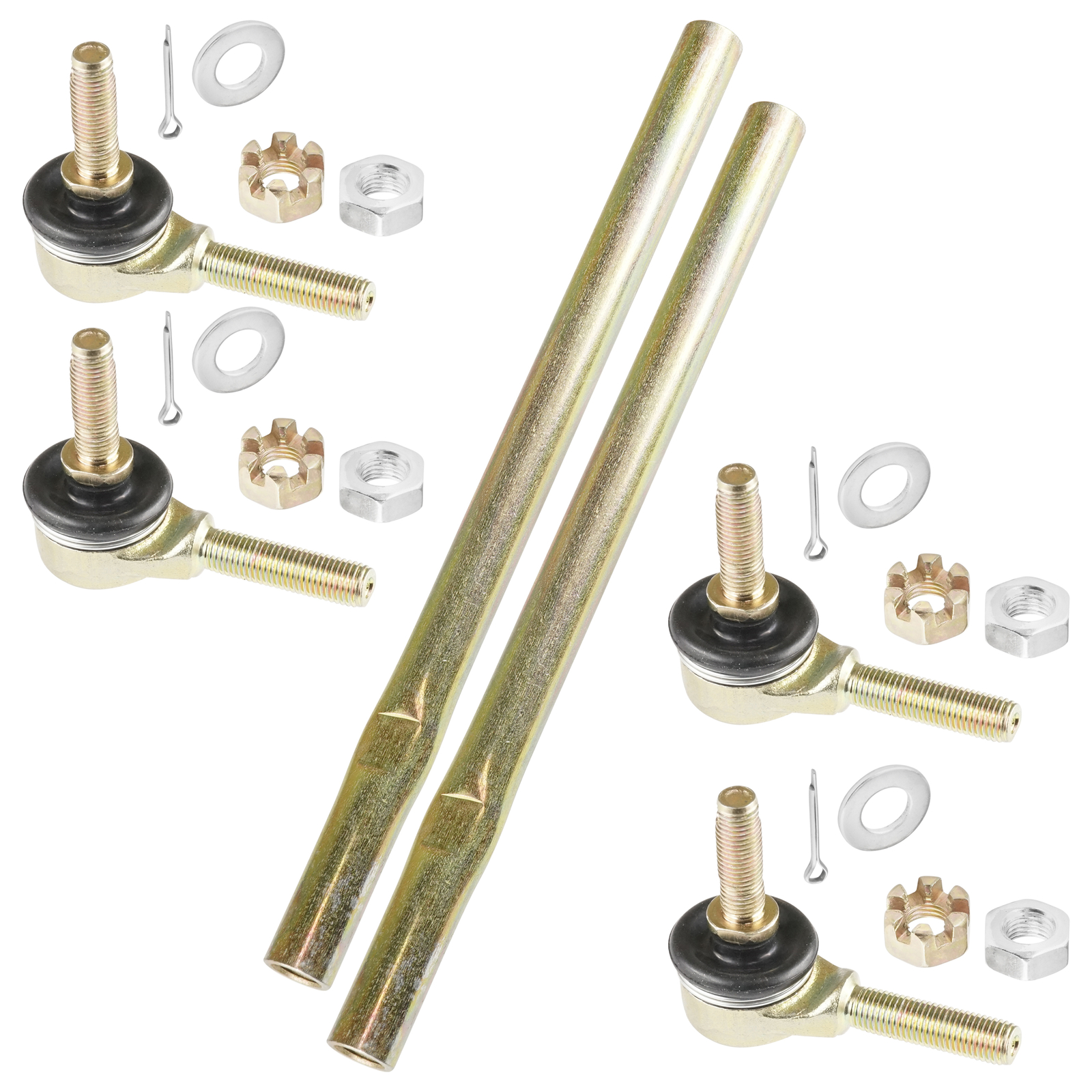 2 Tie Rod Set for Kawasaki Prairie 650 KVF650 2002 / Prairie 650 4X4 KVF650 2003