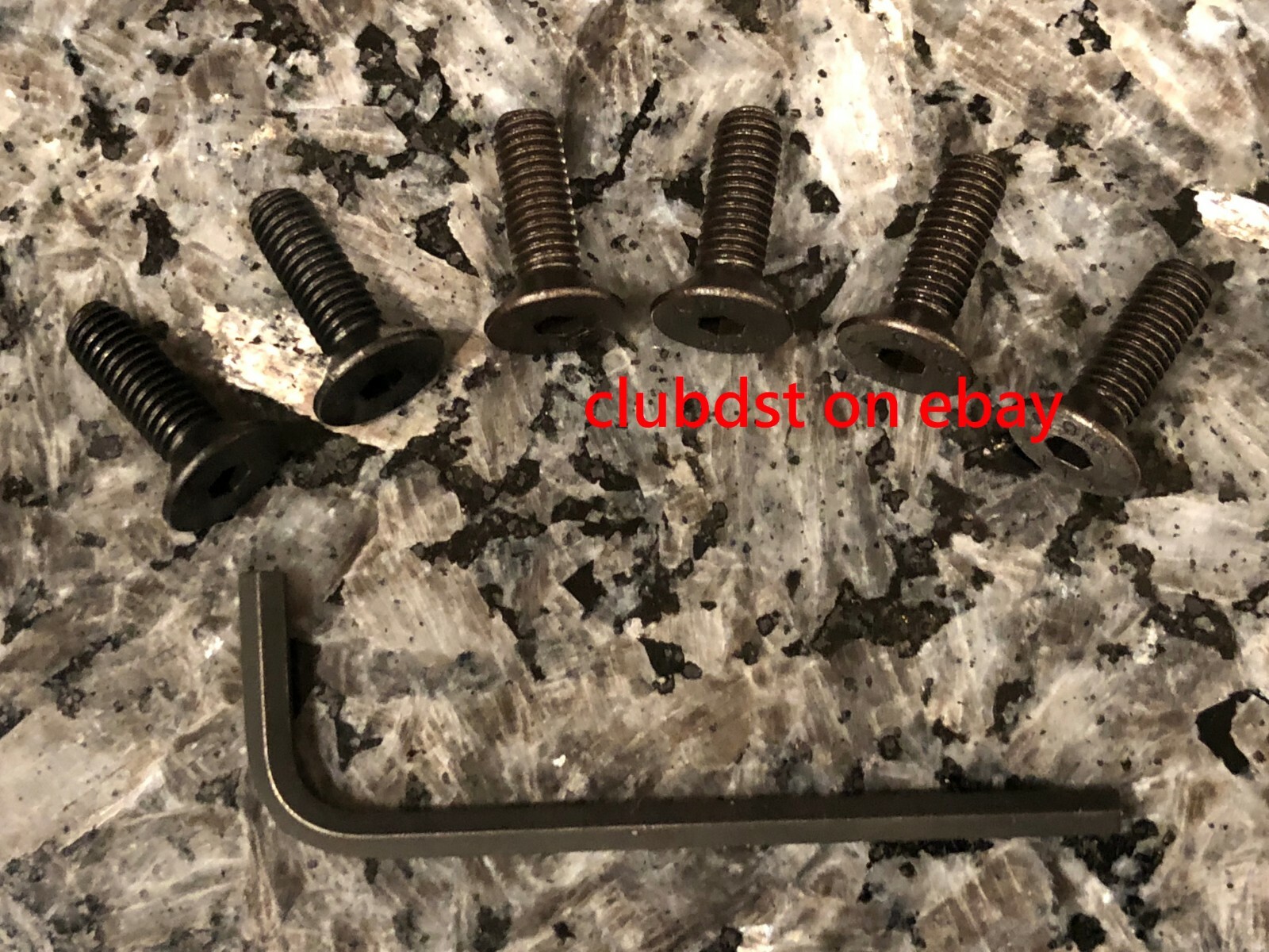 Steering Wheel Screw Taper Bolt Kit 6 pcs set for Nardi Personal Sparco OMP Momo