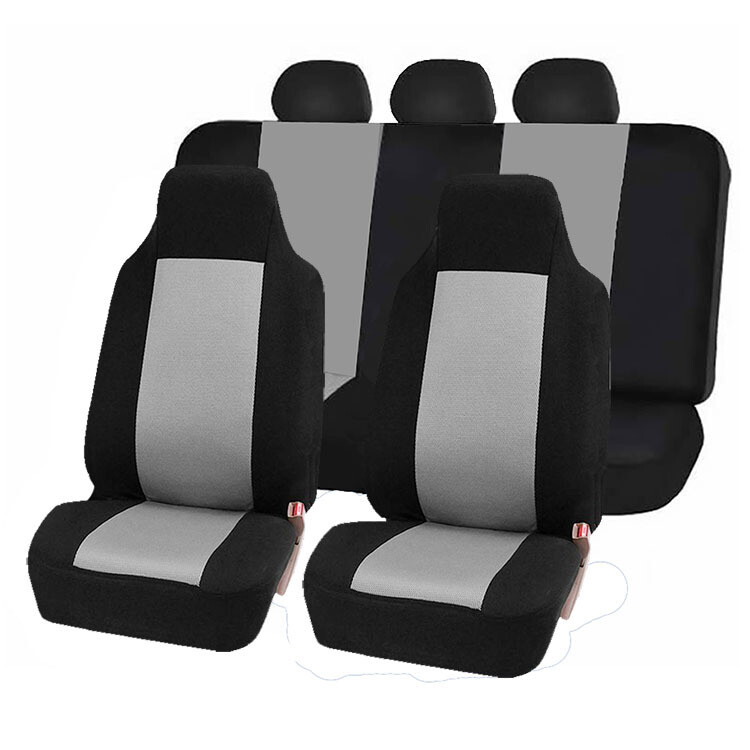 Universal 2/4/9Pcs Auto Front Seat Covers Full Set Protector For Car Truck SUV