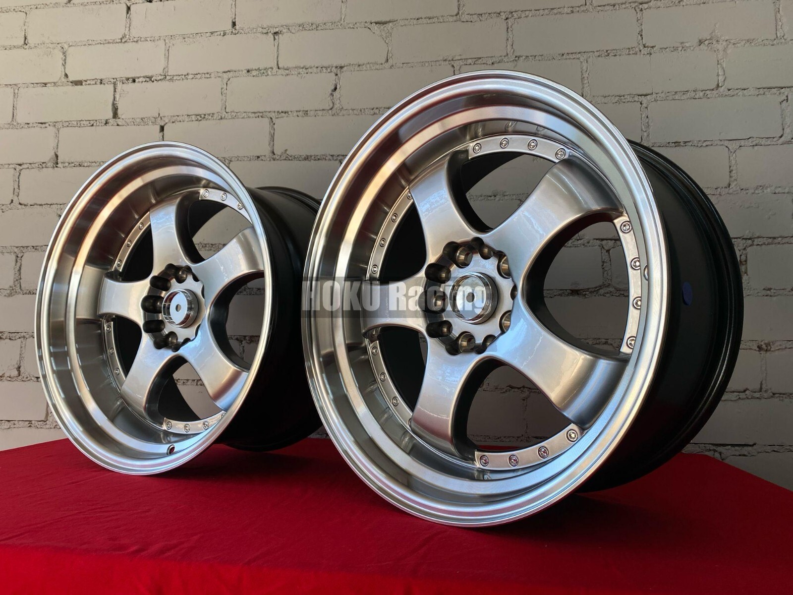 4X 18″ 5X100 5X112 Work Meister S1 style deep dish alloy wheels for Subaru VW