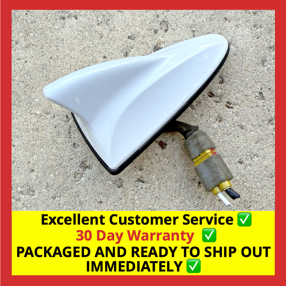 12-15 HYUNDAI SONATA RADIO ROOF ANTENNA WHITE WHC 96210-4R800WHC OEM SHARK FIN