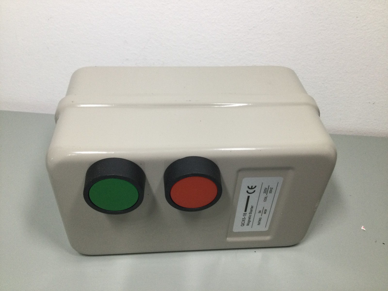 Magnetic Electric Motor Starter Control AC 220V 50Hz 3HP-1HP QCX5-18