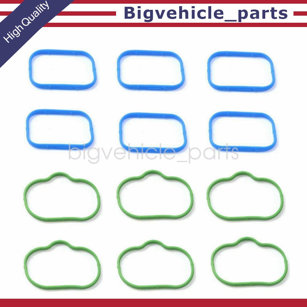 Intake Manifold Upper & Lower Gasket Set Fits Chrysler Dodge Jeep 3.2L 3.6L DOHC