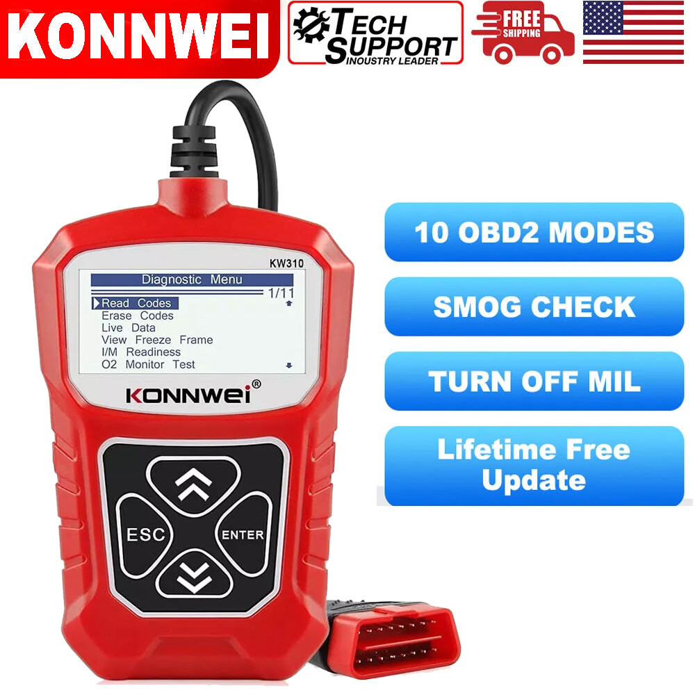 Automotive OBD2 EOBD Scanner Code Reader Car Diagnostic Scan Tool Check Engine