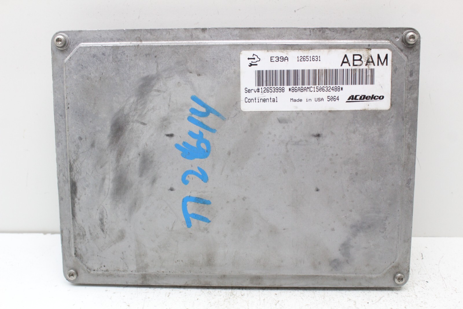 13 14 15 16 CHEVROLET TRAVERSE ENGINE COMPUTER MODULE ECU ECM 12653998 ABAM OEM