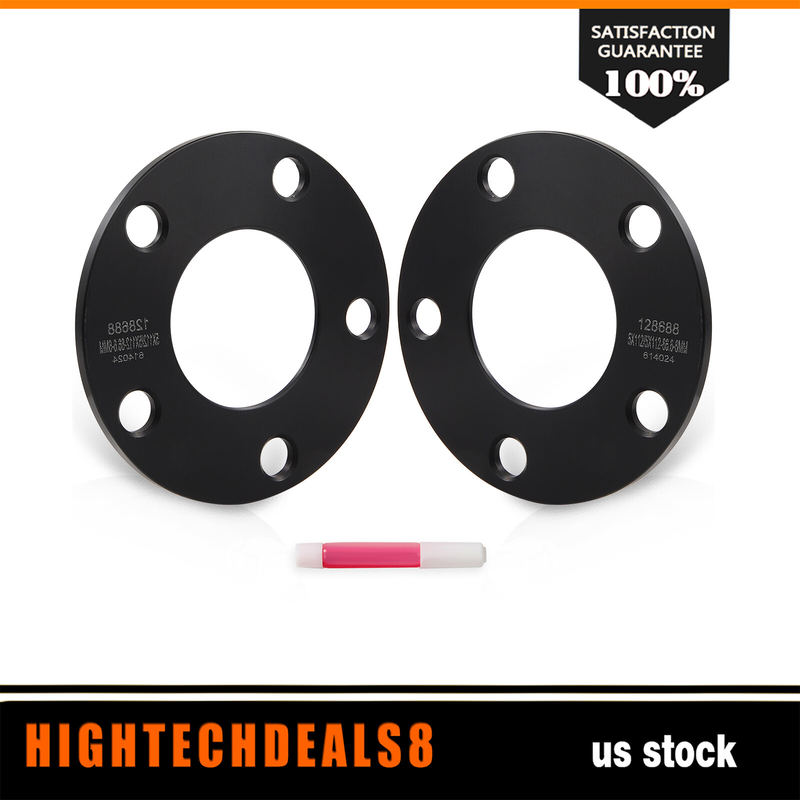 (2) 1/4 inch Wheel Spacers 5×112 For Mercedes-Benz W168 W202 W203 W210 C208 C209