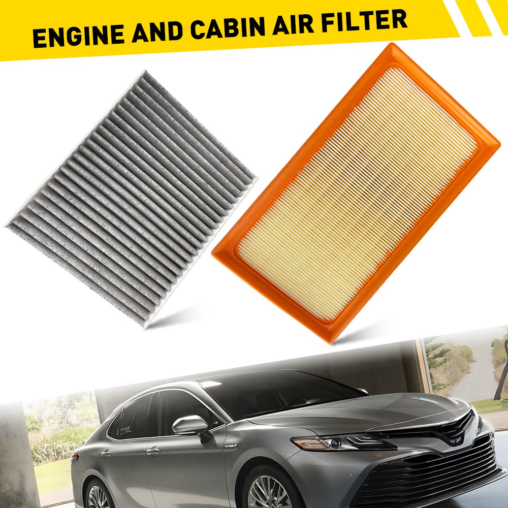 Engine and Cabin Air FIlter Set for Toyota HIGHLANDER Hybrid 2020-23 87139-28020