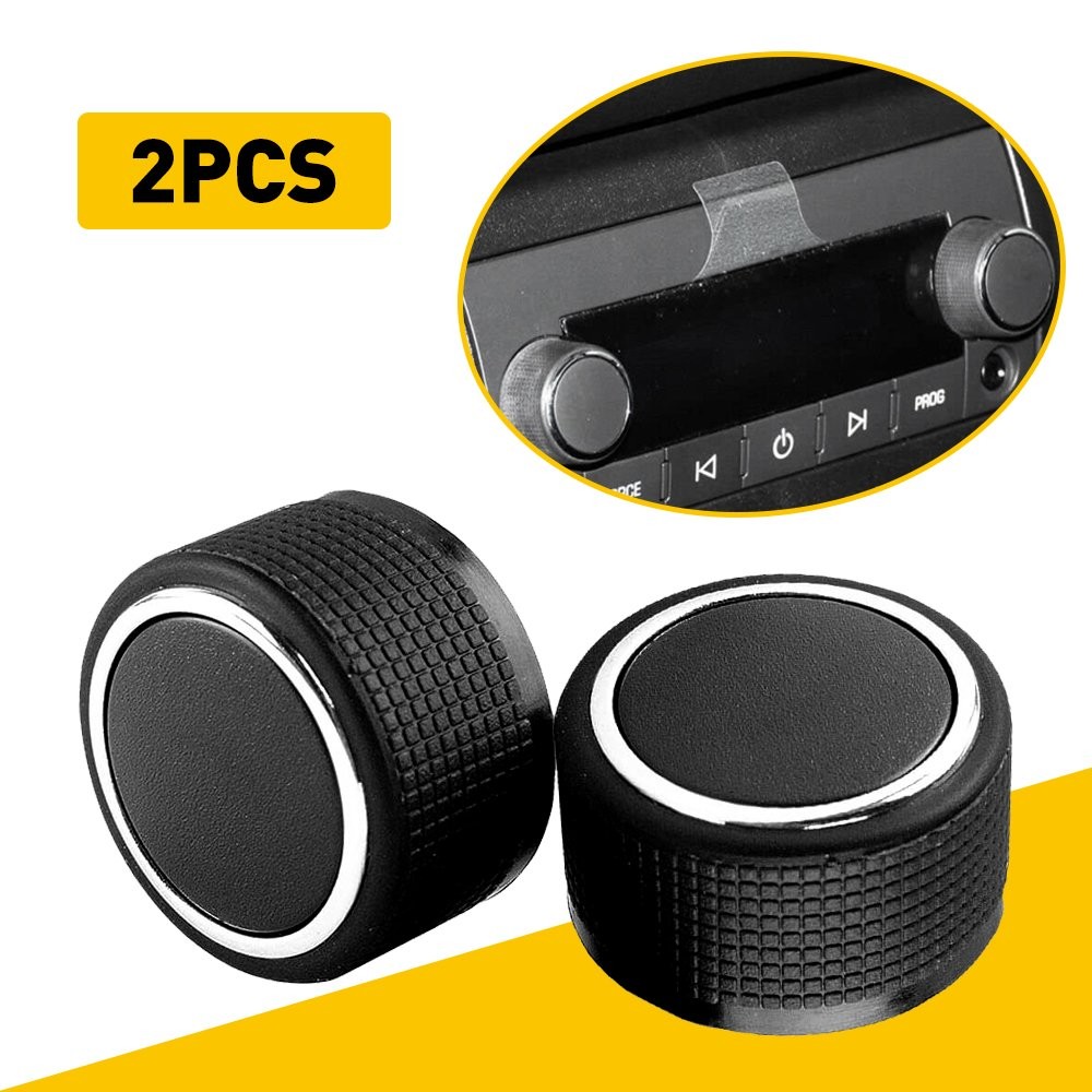 Fits For Chevy GMC Buick Cadillac Control Knobs Dials Heater A/C Fan Accessories