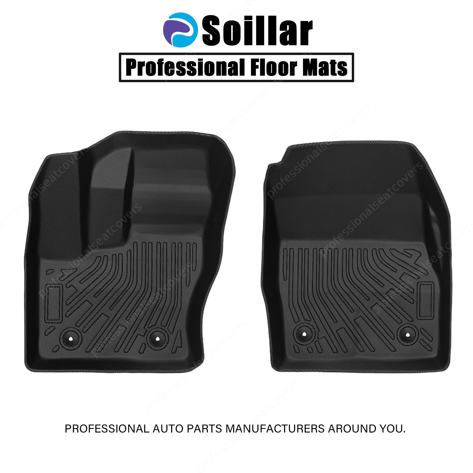 3D For 2014-2021 Ford Transit Connect TPE Floor Mats Liner All-Weather Full Set