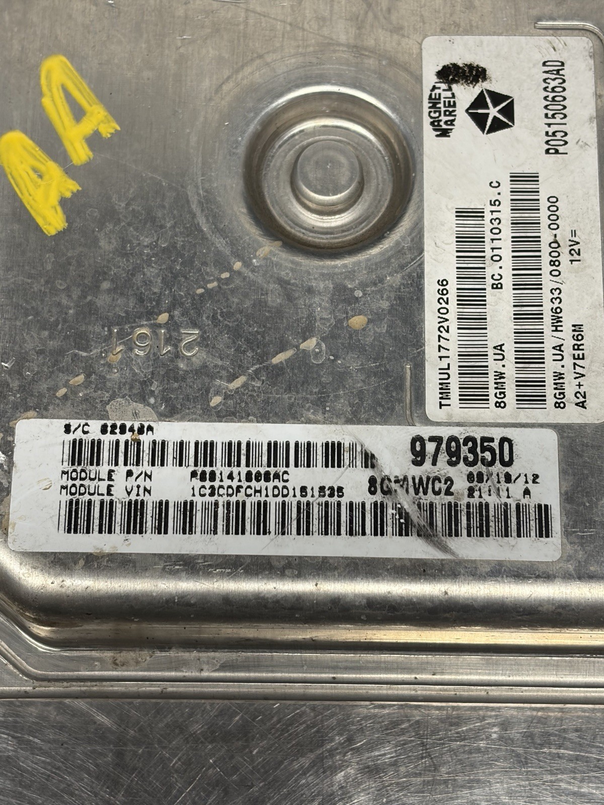2013 Dodge Dart 1.4 Turbo Engine Computer ECU ECM PCM Control Module