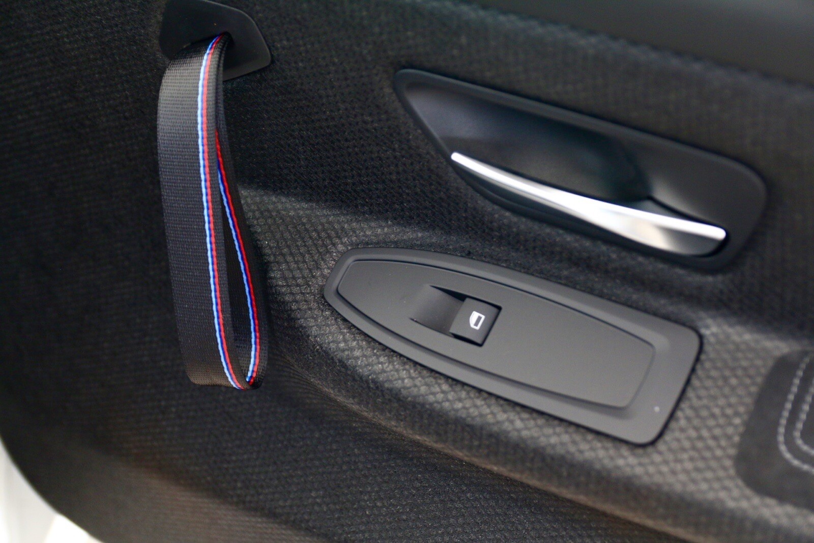 BMW Keychain Strap M Flag Door Pull Style Titanium M2 M3 M4 M5 M6 M8 X3M X5M X6M