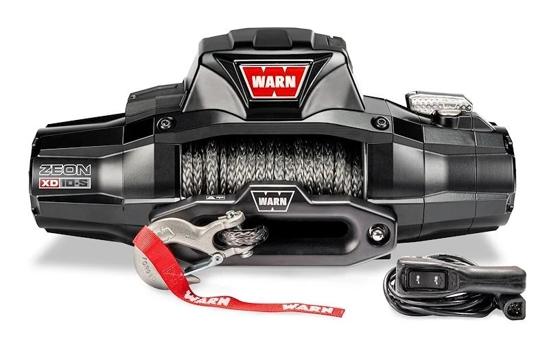 Warn 110010 ZEON XD 10-S Electric 12V Winch Synthetic Rope 10,000 lb Capacity