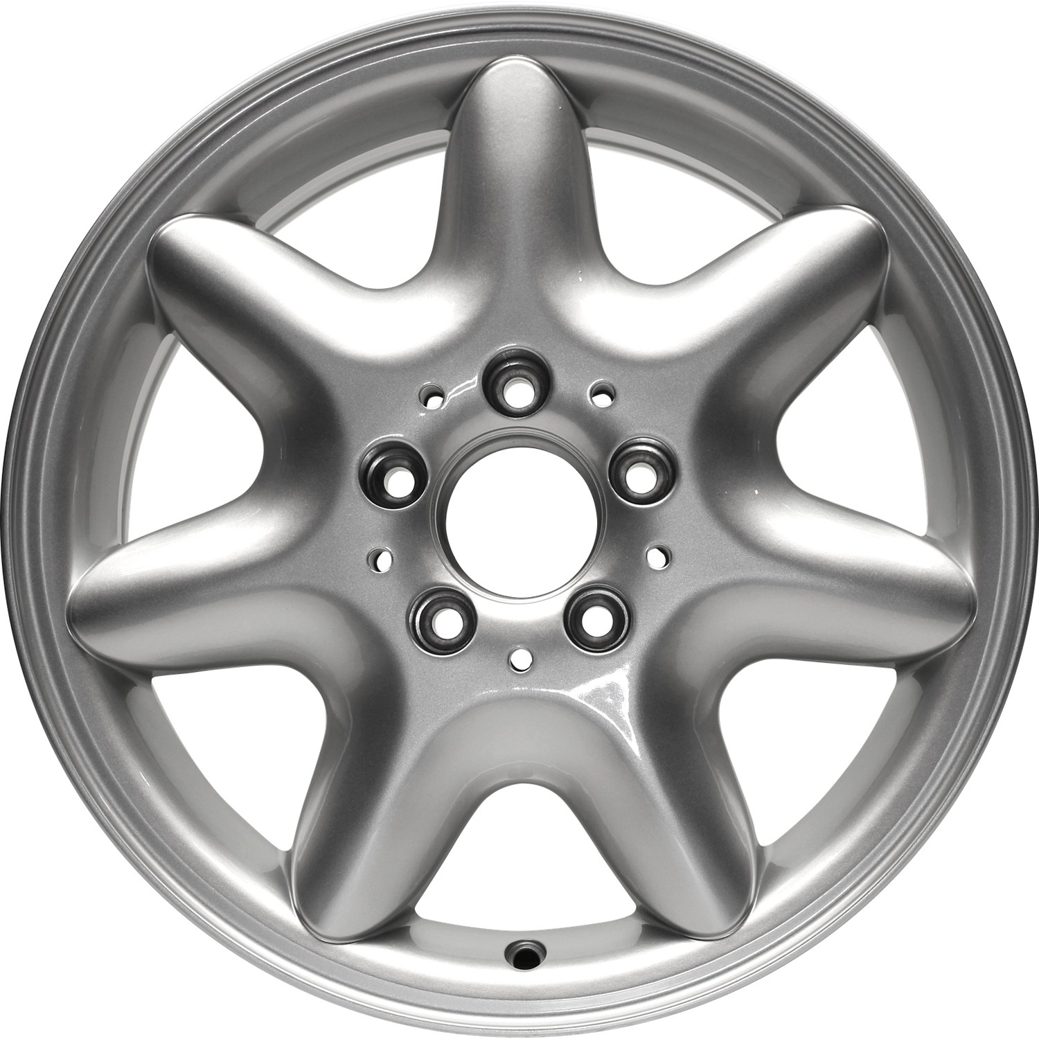 65211 Reconditioned OEM Aluminum Wheel 16×7 fits 2001-2004 Mercedes C240