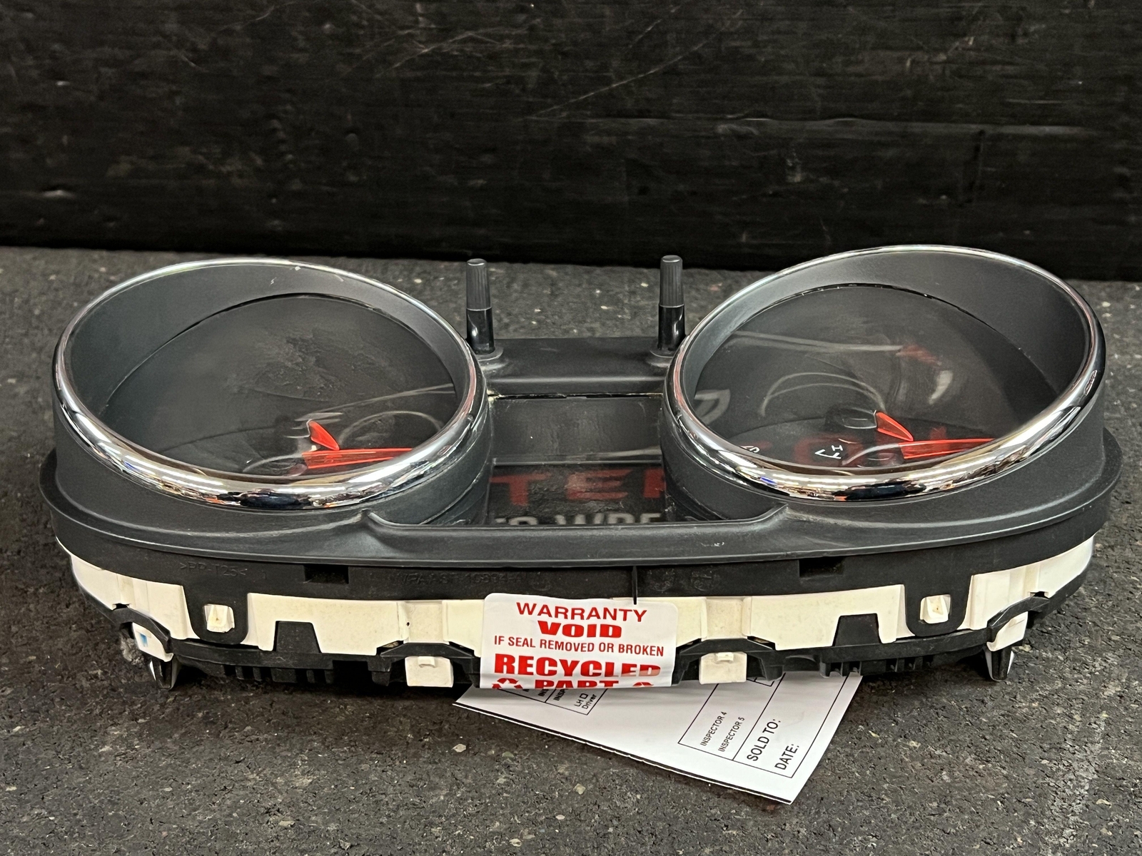 11-12 ROGUE SPEEDOMETER INSTRUMENT DASH GAUGE CLUSTER 123129 MILES ID 248101VK0A