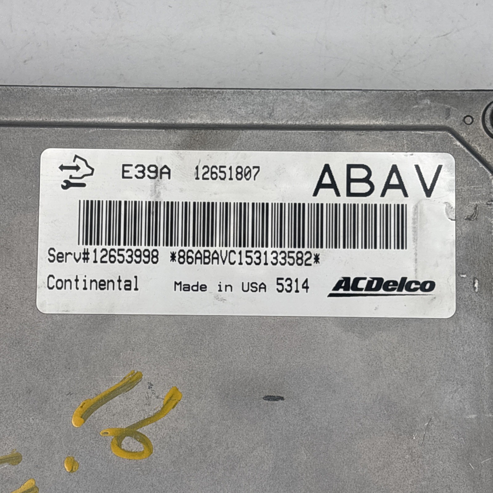 2013- 2016 Chevrolet Equinox Engine Computer Control Module E39A 12651807