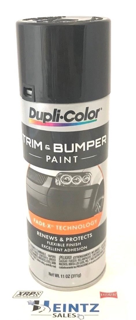 Duplicolor TB101 Black Auto Bumper & Trim 11oz. Aerosol Spray Paint-Renews