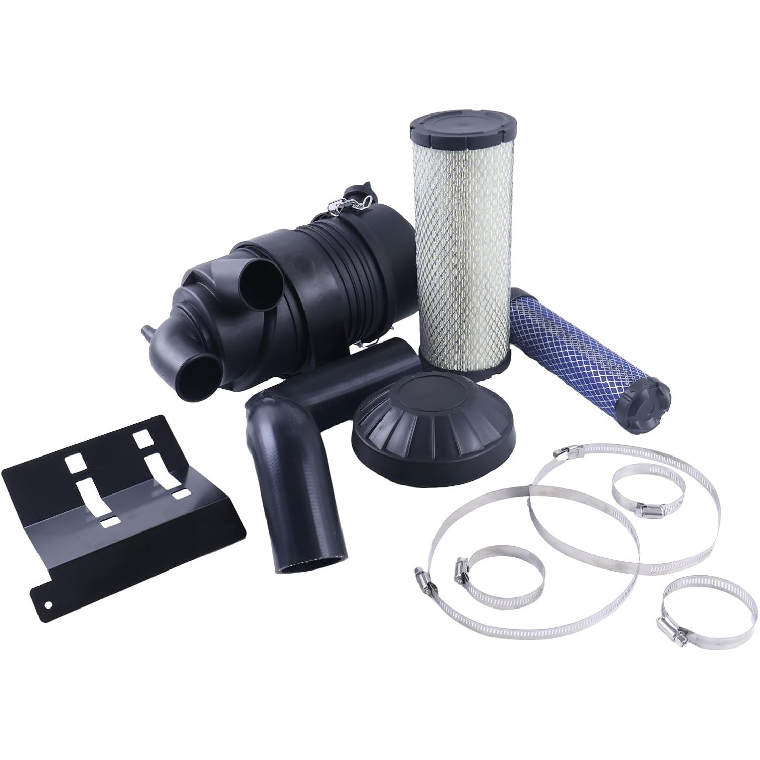 Air Filter Upgrade Kit For Kawasaki FR651V FR691V FR730V, Heavy Duty Commercial